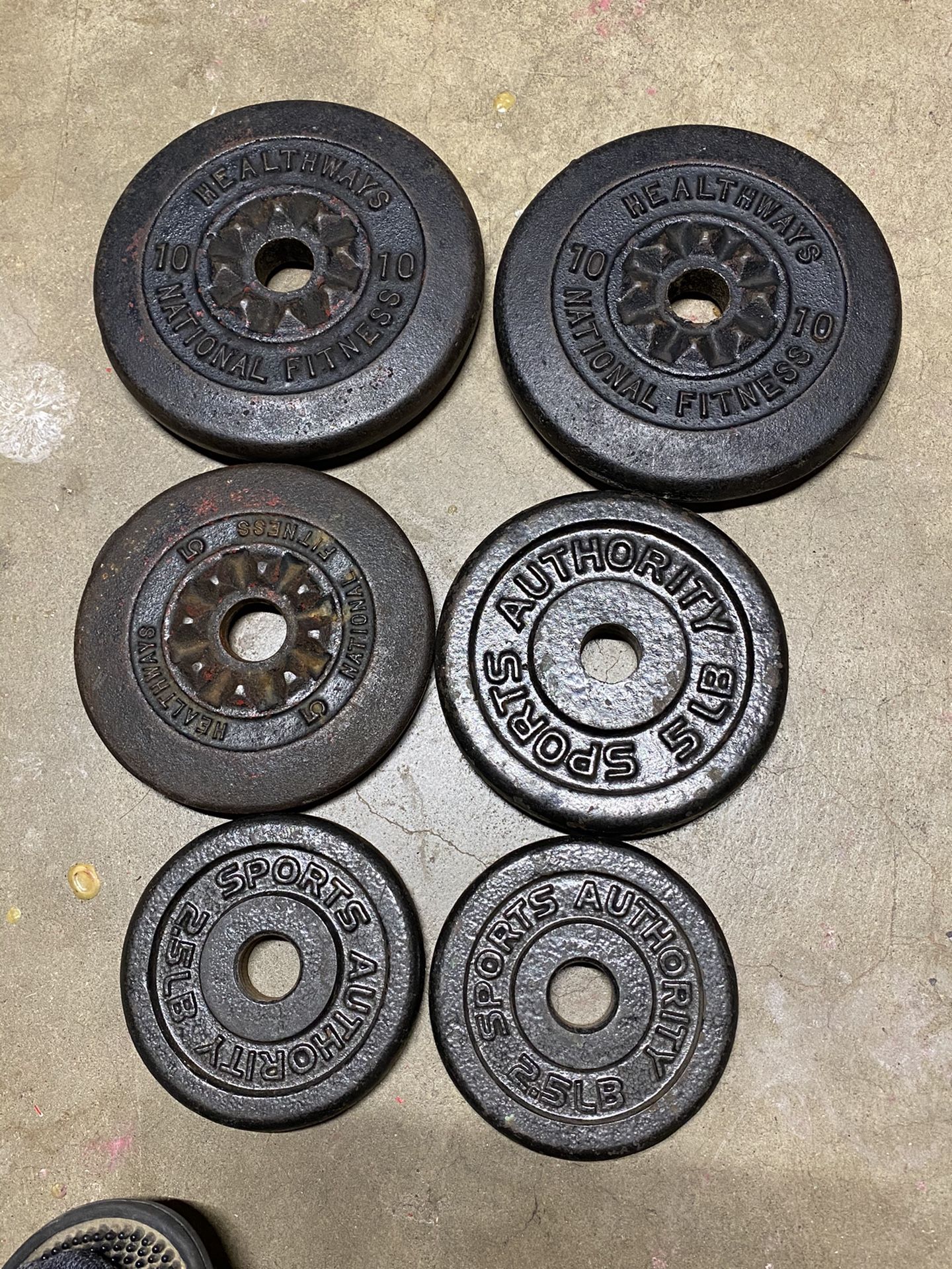 Standard iron plates