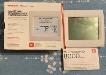 Wi-Fi VisionPRO 8000 Programmable, 3H/2C, Touchscreen Thermostat