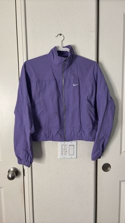 Nike crop zip up windbreaker