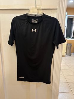 Under Armour Black Compression Heat Gear Shirt Size Large