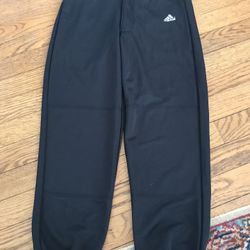 Youth  Adidas Black Baseball Pants Size Medium