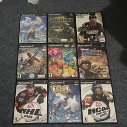 PS2 Video Games 