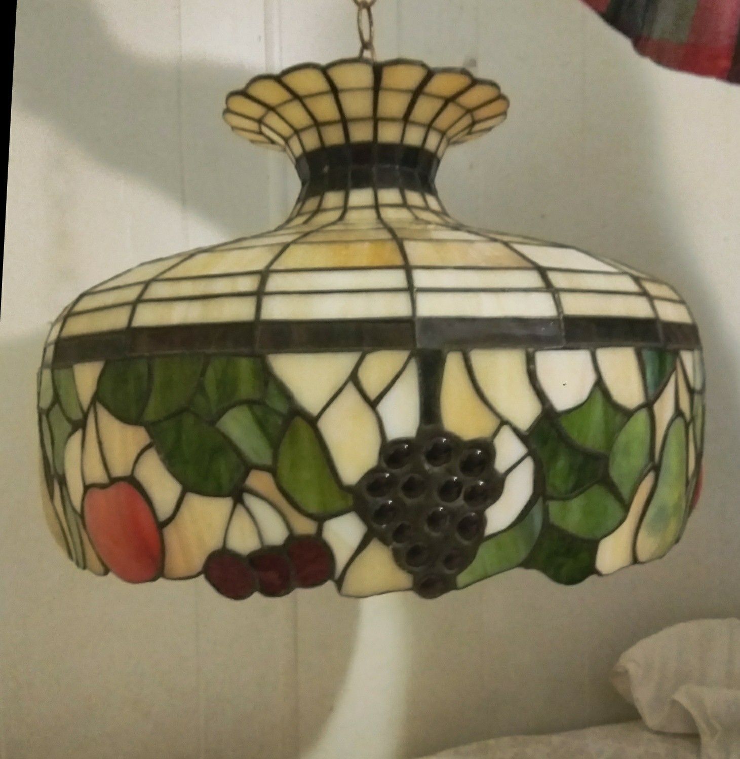 Tiffany style light stained glass