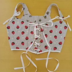 Corset Cottagecore Reversible