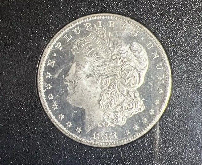 1881-CC Carson City Morgan Silver Dollar $1