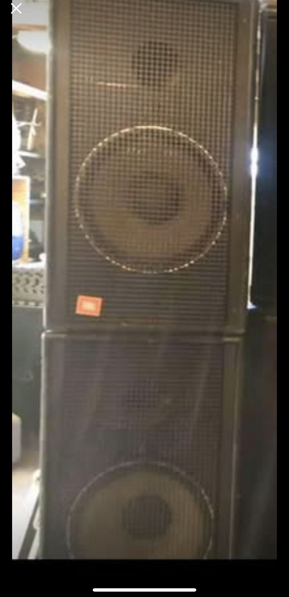 JBL Subwoofers SR4718A SR Series II Pair 18"