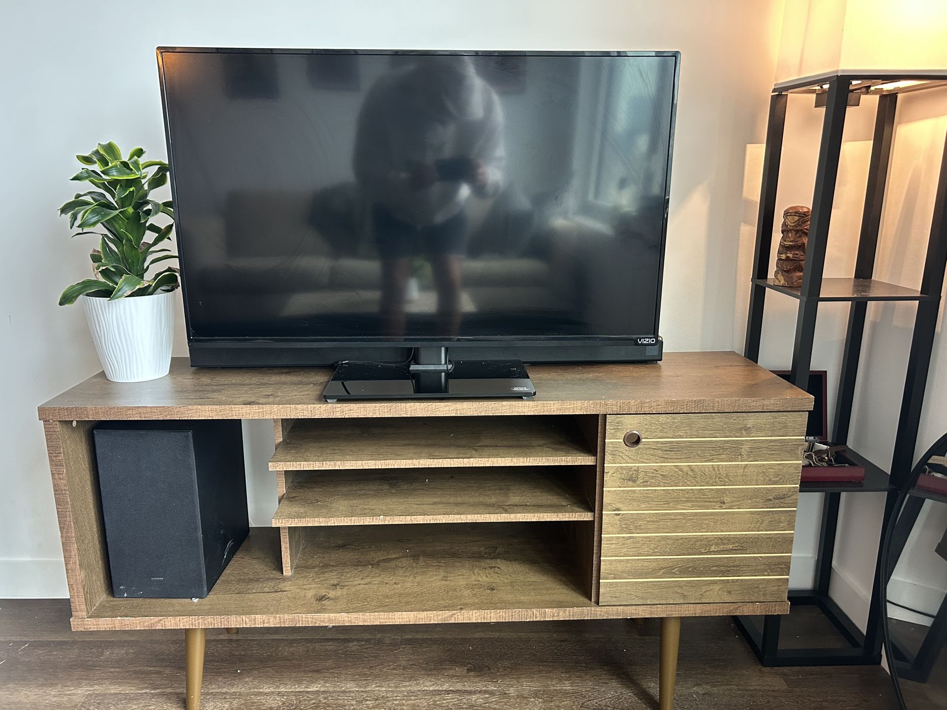 40” Vizio TV And TV Stand