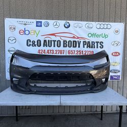 2015 2016 2017 2018 2019 2020 2021 2022 DODGE CHARGER SRT FRONT BUMPER COVER USED