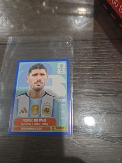 Panini FIFA Rodrigo De Paul Sticker Card