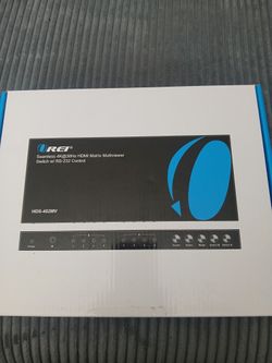 Orei  Seamless 4k@30Hz Hdmi Matrix Multiviewer Switch With Rs 232 Control