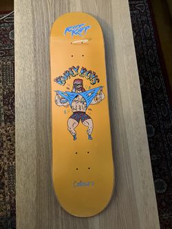 Skateboard Deck 8.5" - Colours Collectiv – Riff Raff Burly Boys  