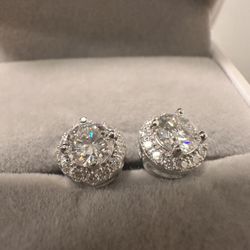5mm Moissanite Earrings 