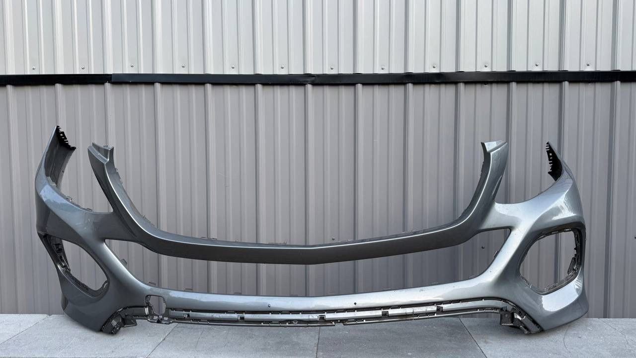 MERCEDES GLE 2016 2017 2018 GRAY FRONT BUMPER ORIGINAL