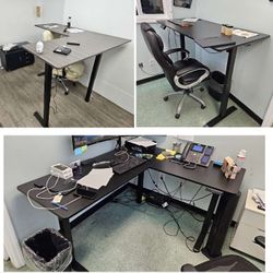 3 motorized sit or stand desks- Price Per Desk