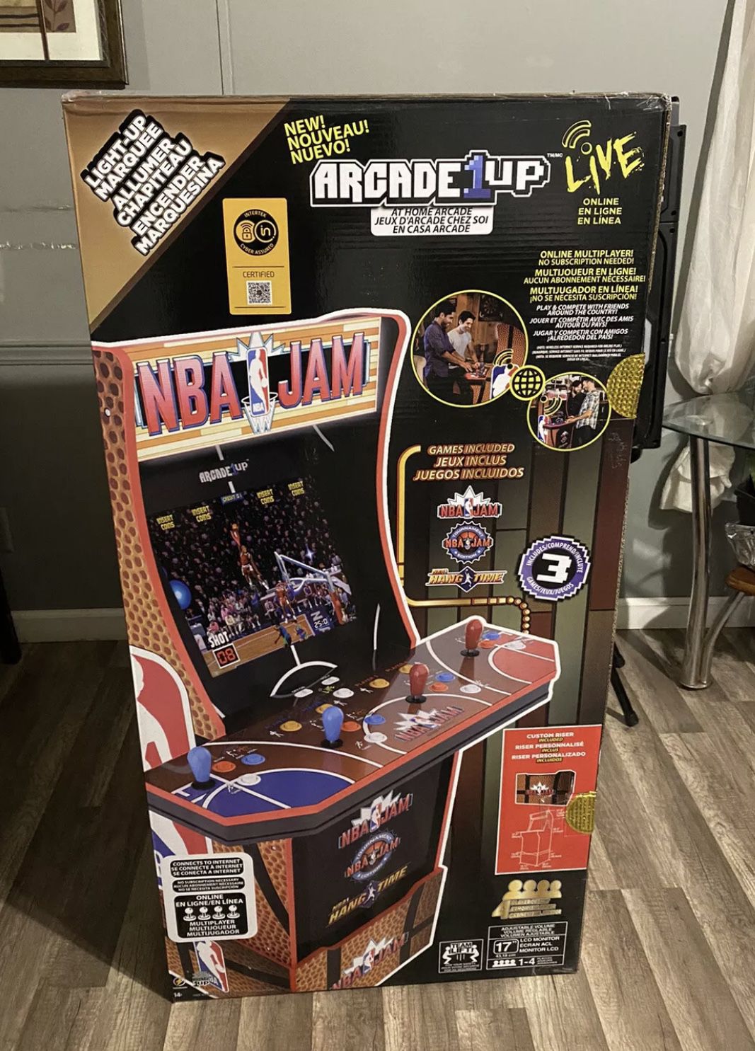 NBA Jam Arcade Brand New Arcade1up