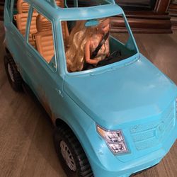 Barbie’s Truck with Doll