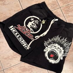 Black Hellstar Shorts