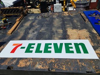 Lexan 7-Eleven Sign Face