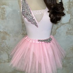 Sexy Women’s Halloween Ballerina Costume With Hair Wig Included Size Small New