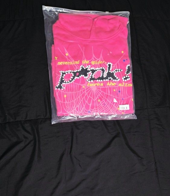 SP5DER P*NK Hoodie V2 Pink Medium