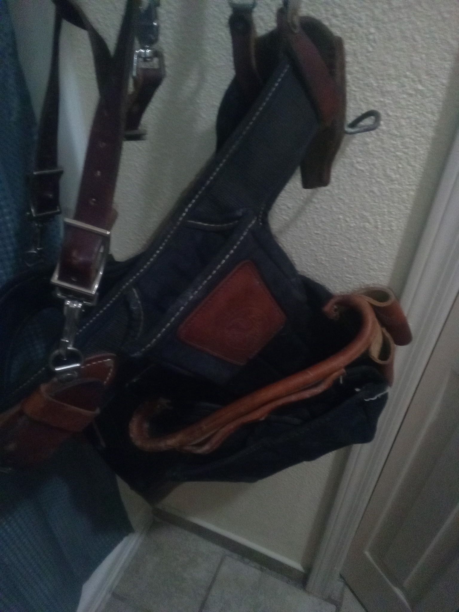 Occidental tool belt with occidental suspenders adjustable size 36-44