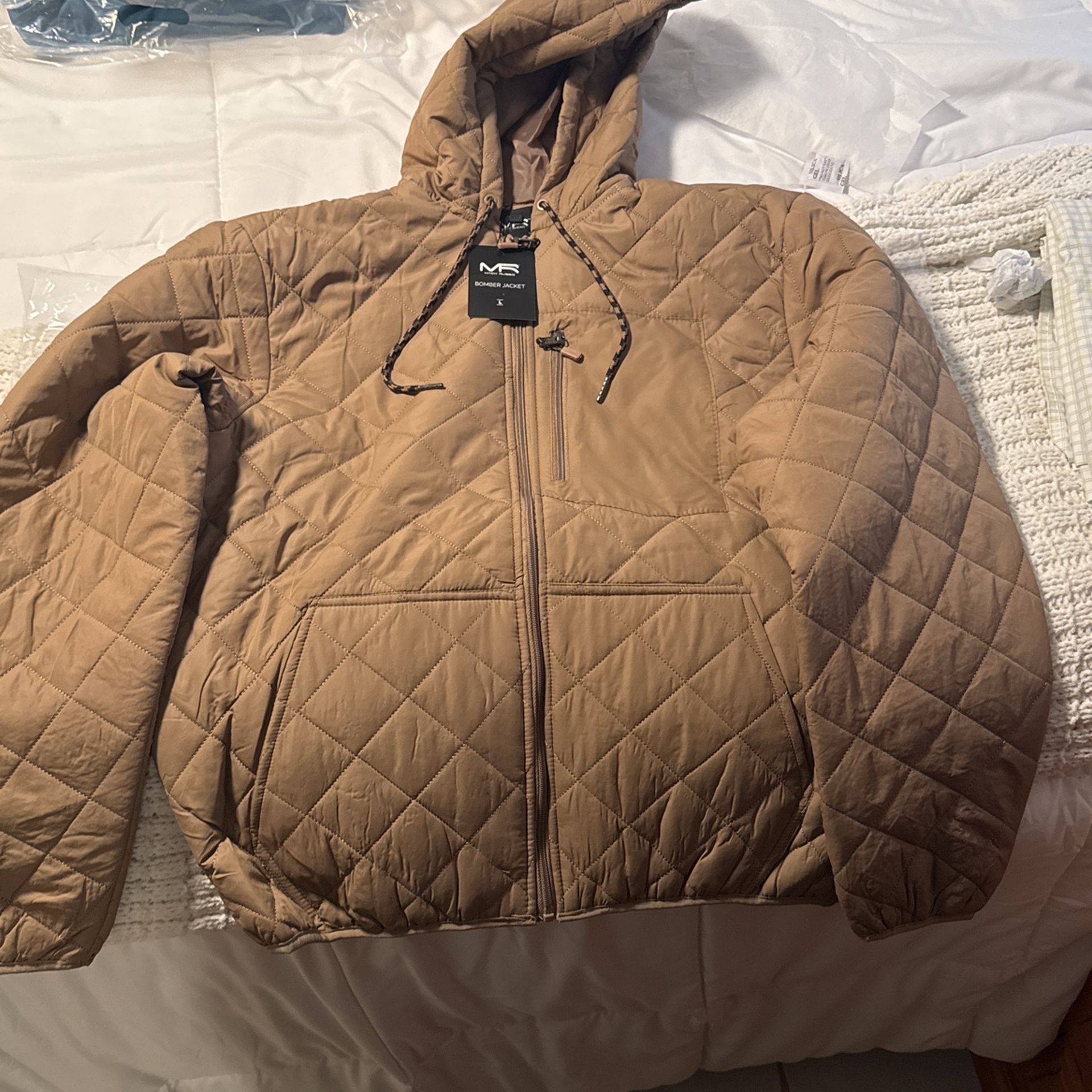 Men’s Brown Bomber Jacket