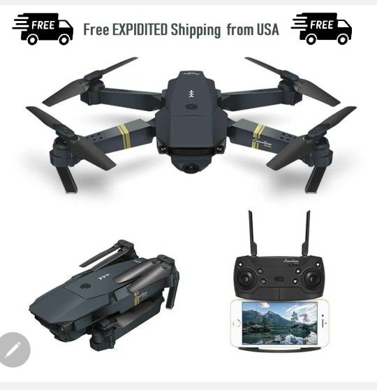 Drone X PRO Quadcopter with CASE UPGRADED Edition Selfie HD Camera WIFI Drone