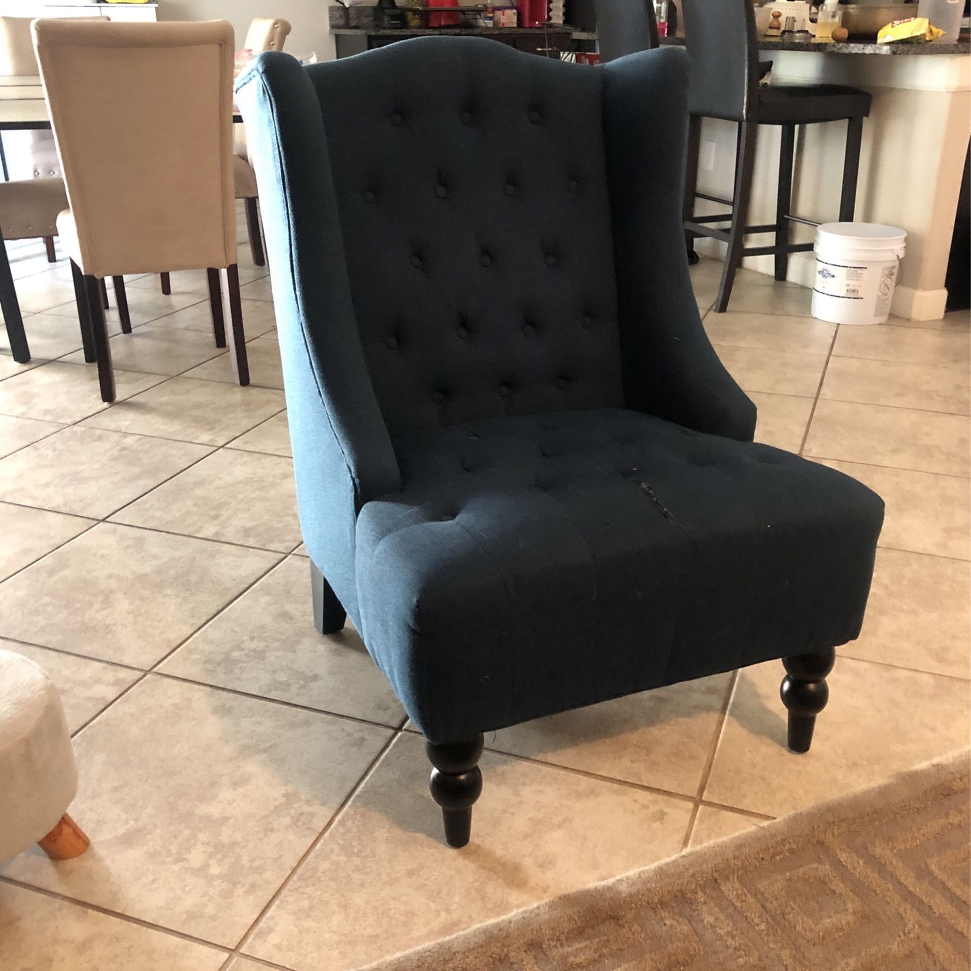 Vintage High Back Chair