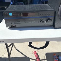 Stereo Receiver And Speakers 