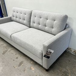 Grey Fabric Sleeper Sofa