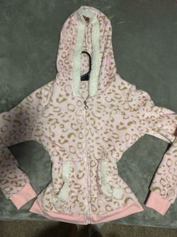 Pink Leopard Print Sweater