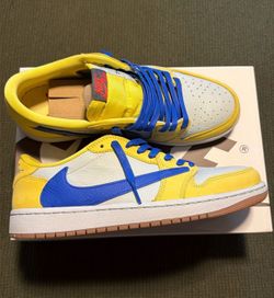 Travis Scott x Air Jordan 1 Low OG "Canary"
