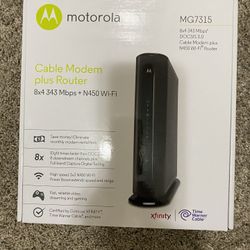 Motorola MG7315 Cable Modem 