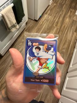 One Piece x LA Dodgers Luffy DON!! Card