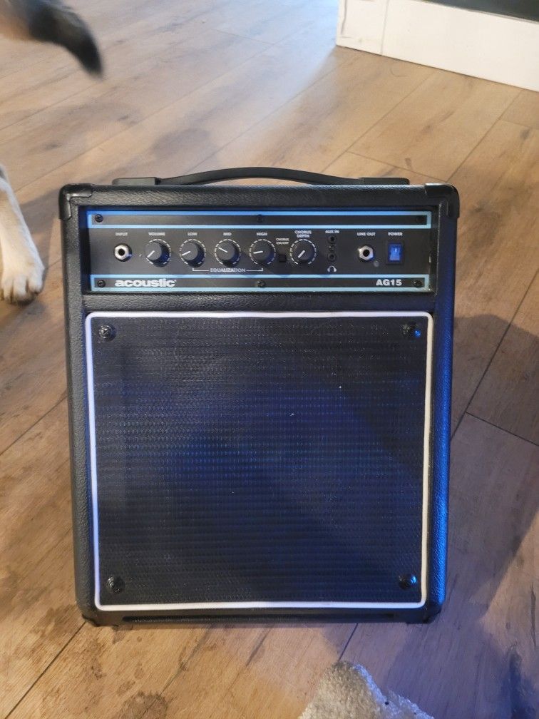 Acoustic Ag15 Amp
