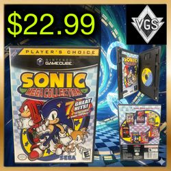 *CLASSIC* Sonic Mega Collection — Nintendo GameCube — 2002