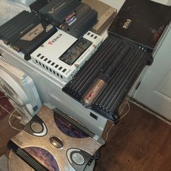 All Sorts Of Car Audio Amps 