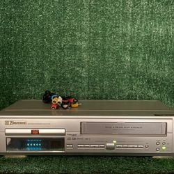 EMERSON EWD2202 DVD/VCR  VIDEO CASSETTE RECORDER CLEAN TESTED!