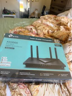 Wi fi router ax3000 dual band 6 router