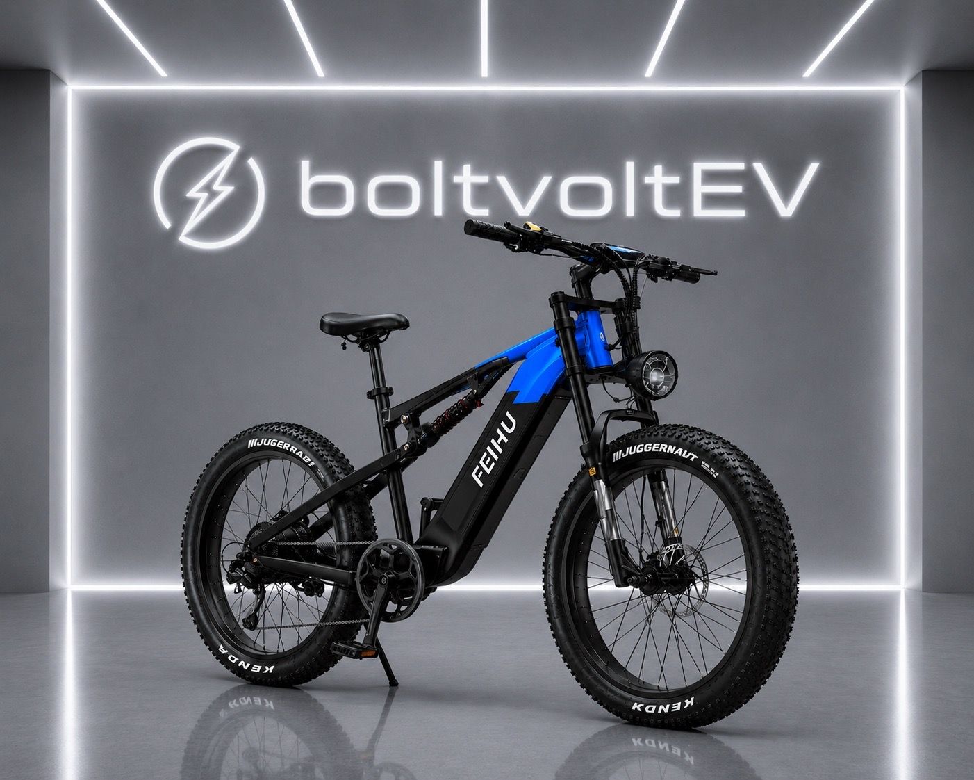 ๐FEIHU Full Suspension Electric Bike โก๏ธ
