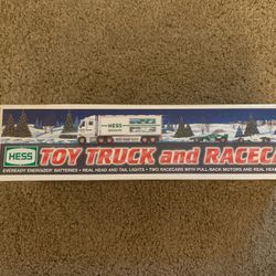 Hess Toy Truck And Race cars