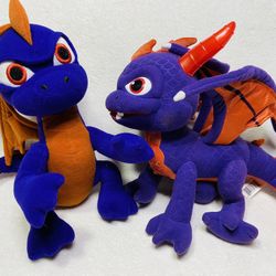 10" Skylanders Spyro the Dragon Plush Toy Spyro Talking Dragon Plush
