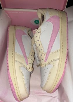 Jordan 1 Low Travis Scott Shy Pink