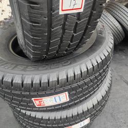 265/70R17 CROSSWIND LINGLONG TIRES QTY4 SET NEW WITH INSTALLATION AND BALANCE 