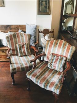 Lovely Set Of Vintage Chairs.