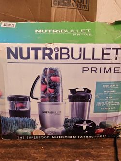 NutriBullet Prime 1000W Blender 12-Piece Set