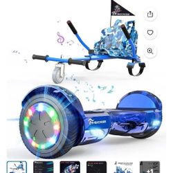 Evercross Hoverboard, and seat