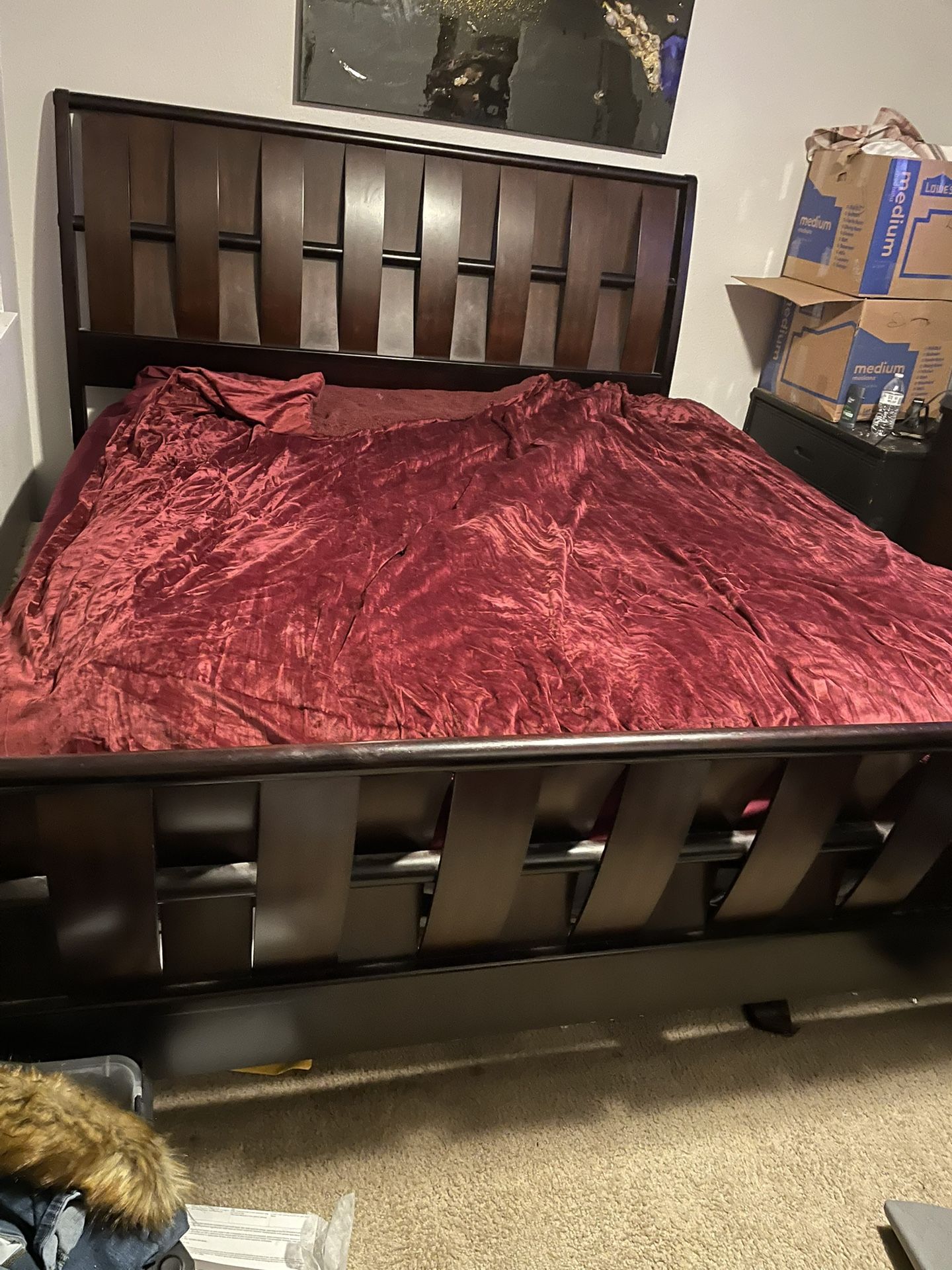 Free King Size Bed Frame