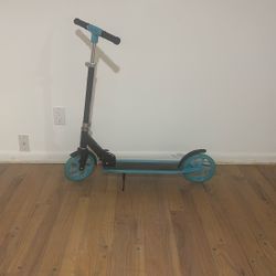 Blue Foldable Scooter For Any Age