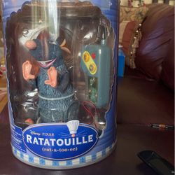 New Vintage Remote Control Remy Rat Ratatouille Toy Cool New Disney Pixar 